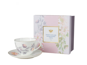 GIFT SET 250 ML "GENTLE PEONY", FORM FIGURE "SPRING", GREY