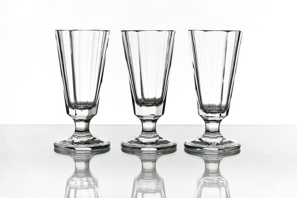 Set of 6 crystal glasses "Lafitnik"