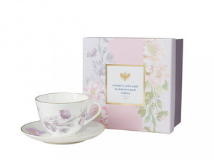 GIFT SET 250 ML "GENTLE PEONY", FIGURY FORM "SPRING", PURPLE