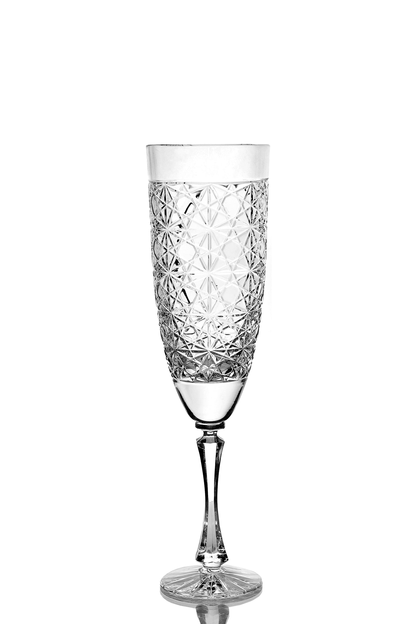 Crystal set of 6 glasses drawing "Mahaon"